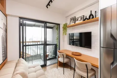 Apartamento com 1 Quarto à venda, 28m² no Brooklin Paulista, São Paulo