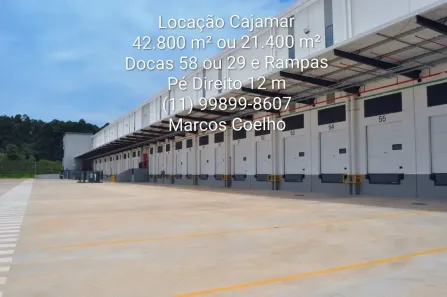 Galpão/Depósito/Armazém para alugar, 42800m² no Cristais (Jordanésia), Cajamar