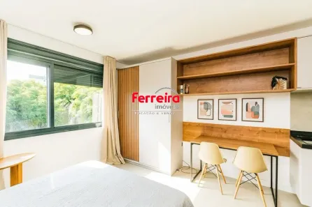 Apartamento com 1 Quarto para alugar, 27m² no Mont Serrat, Porto Alegre