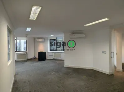 Sala Comercial para alugar, 139m² no Cidade Monções, São Paulo