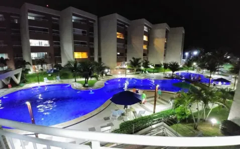 Apartamento com 3 Quartos para alugar, 102m² no Porto das Dunas, Aquiraz