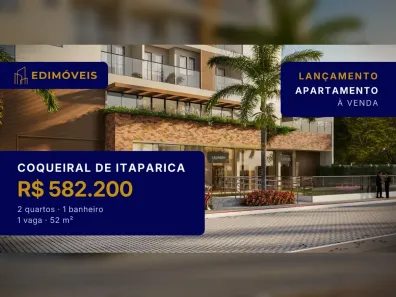 Apartamento com 2 Quartos à venda, 54m² no Coqueiral de Itaparica, Vila Velha