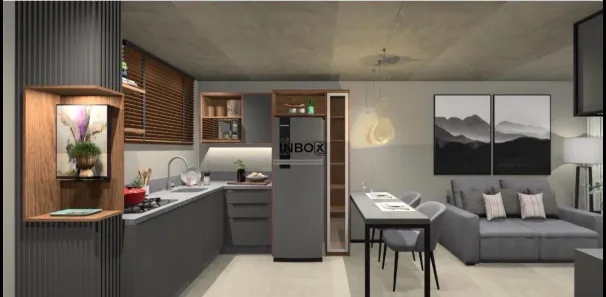 Apartamento com 1 Quarto à venda, 38m² no Centro, Garibaldi
