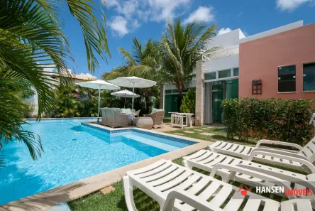 Casa de Condomínio com 4 Quartos para alugar, 412m² no Guarajuba (Monte Gordo), Camaçari