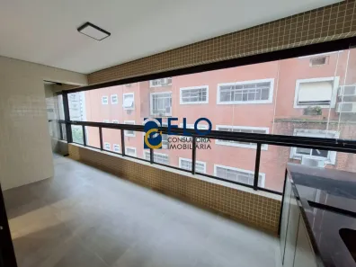 Apartamento com 2 Quartos para alugar, 75m² no José Menino, Santos