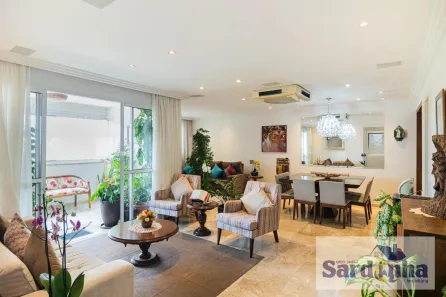 Apartamento com 4 Quartos para venda ou aluguel, 173m² no Jardim Leonor, São Paulo