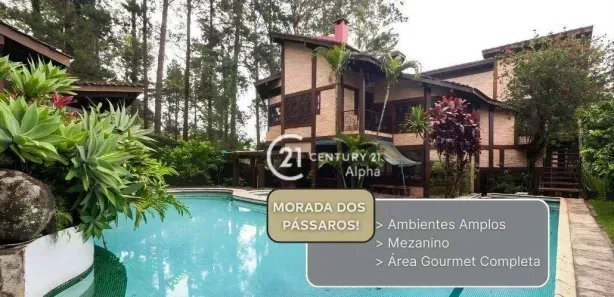 Casa de Condomínio com 4 Quartos à venda, 550m² no Residencial Morada dos Pássaros-Aldeia da Serra, Barueri
