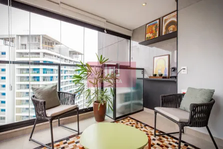 Apartamento com 1 Quarto à venda, 42m² no Indianópolis, São Paulo