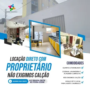 Kitnet com 1 Quarto para alugar, 26m² no Setor Sol Nascente, Goiânia