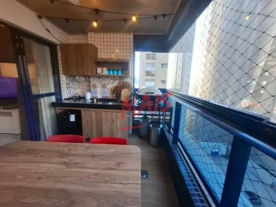 Apartamento com 3 Quartos à venda, 160m² no Ponta da Praia, Santos