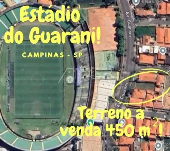 Lote/Terreno à venda, 450m² no Jardim Guarani, Campinas
