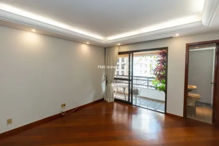 Apartamento com 4 Quartos para alugar, 140m² no Indianópolis, São Paulo