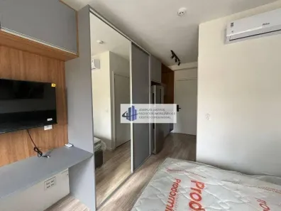 Apartamento com 1 Quarto para venda ou aluguel, 24m² no Jardim das Acácias, São Paulo