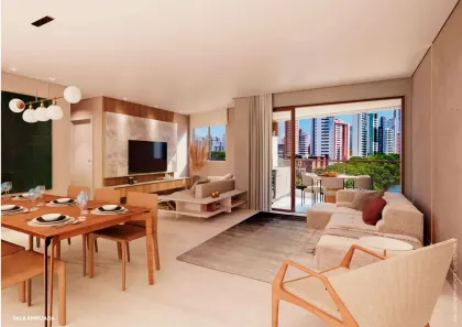 Apartamento com 4 Quartos à venda, 127m² no Madalena, Recife