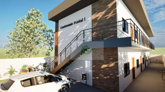 Casa de Condomínio com 1 Quarto à venda, 36m² no Pontal de Santa Marina, Caraguatatuba