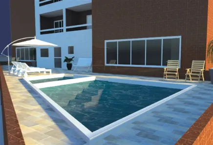Apartamento com 1 Quarto à venda, 48m² no Caiçara, Praia Grande
