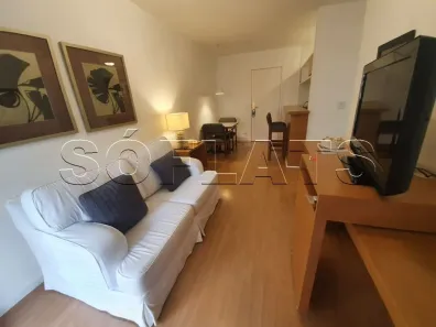 Flat com 1 Quarto para alugar, 42m² no Jardim Paulista, São Paulo