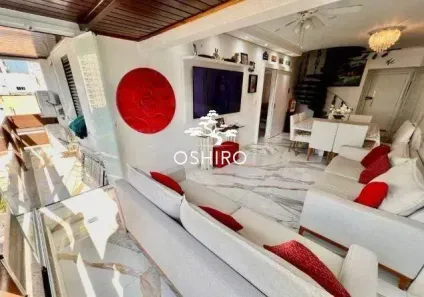 Apartamento com 3 Quartos à venda, 263m² no Boqueirão, Santos