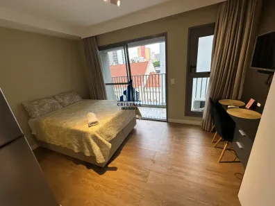 Apartamento com 1 Quarto para alugar, 25m² no Liberdade, São Paulo