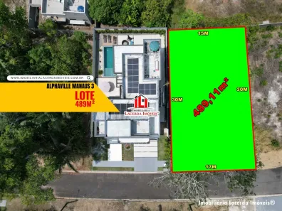Lote/Terreno à venda, 489m² no Ponta Negra, Manaus