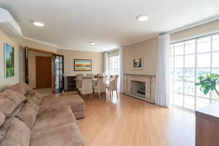Apartamento com 3 Quartos para alugar, 146m² no Rebouças, Curitiba