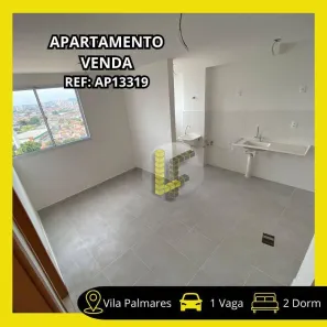 Apartamento com 2 Quartos à venda, 36m² no Vila Palmares, Santo André