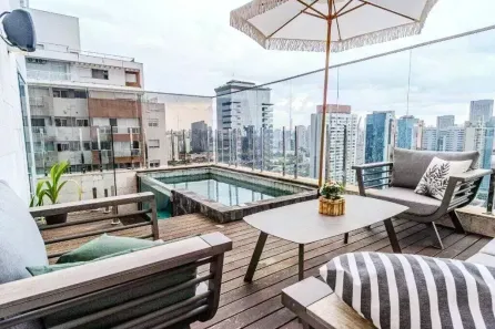 Cobertura com 4 Quartos para venda ou aluguel, 381m² no Cidade Monções, São Paulo