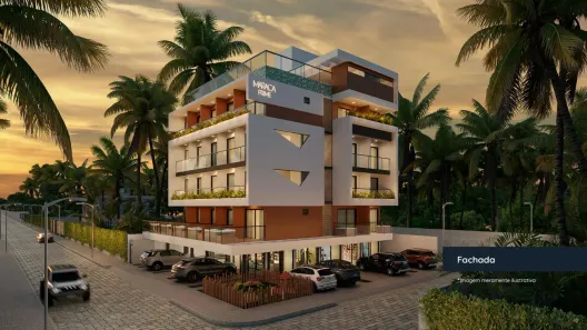 Flat com 1 Quarto à venda, 21m² no Maracaipe, Ipojuca