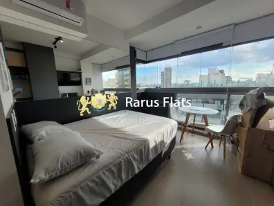 Flat com 1 Quarto para alugar, 19m² no Pinheiros, São Paulo