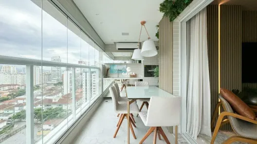 Apartamento com 3 Quartos à venda, 100m² no Gonzaga, Santos