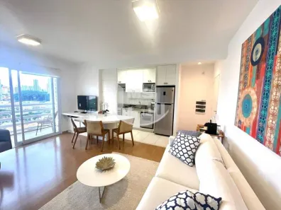 Apartamento com 1 Quarto para alugar, 51m² no Cambuí, Campinas