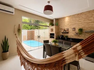 Casa de Condomínio com 3 Quartos à venda, 170m² no Ponta Negra, Manaus