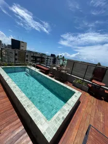 Flat com 1 Quarto à venda, 22m² no Cabo Branco, João Pessoa