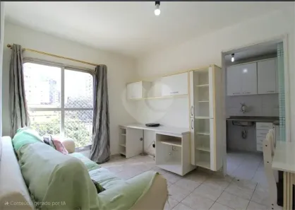 Apartamento com 1 Quarto à venda, 47m² no Indianópolis, São Paulo