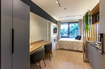 Apartamento com 1 Quarto para alugar, 36m² no Itaim Bibi, São Paulo