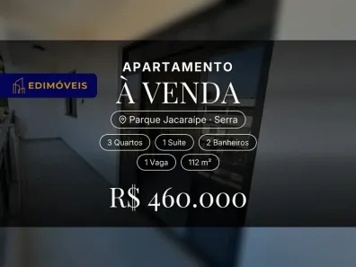 Apartamento com 3 Quartos à venda, 112m² no Parque Jacaraípe, Serra