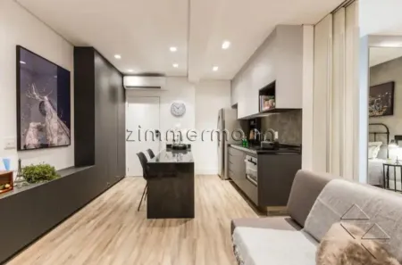 Apartamento com 1 Quarto à venda, 41m² no Indianópolis, São Paulo