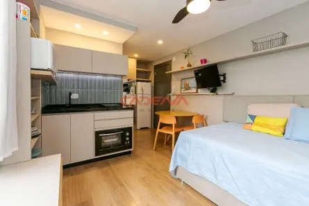 Apartamento com 1 Quarto para alugar, 20m² no Centro, Curitiba
