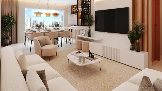 Apartamento com 3 Quartos à venda, 87m² no Setor Oeste, Goiânia