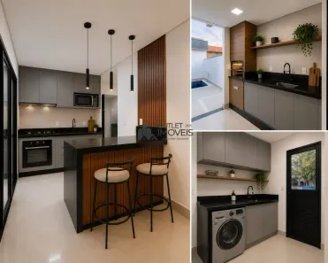 Casa de Condomínio com 3 Quartos à venda, 156m² no Vila Monte Alegre, Paulínia