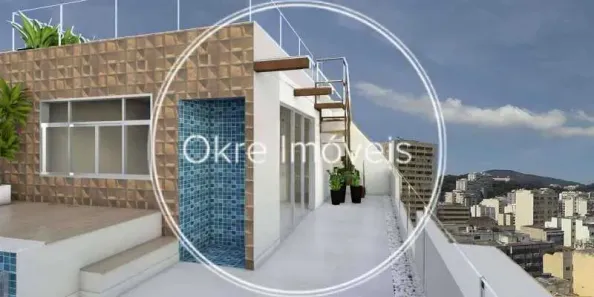 Cobertura com 3 Quartos à venda, 163m² no Laranjeiras, Rio de Janeiro