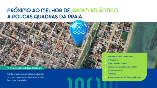 Apartamento com 2 Quartos à venda, 48m² no Jardim Atlântico, Olinda