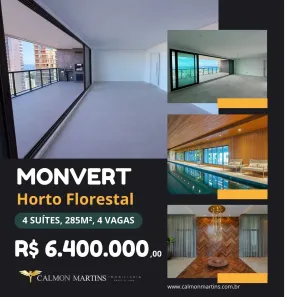 Apartamento com 4 Quartos à venda, 285m² no Horto Florestal, Salvador