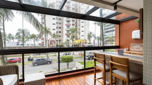 Apartamento com 3 Quartos para alugar, 92m² no Riviera, Bertioga