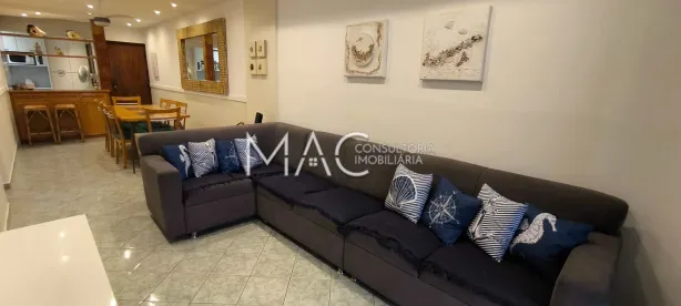 Apartamento com 3 Quartos para alugar, 103m² no Canto do Forte, Praia Grande