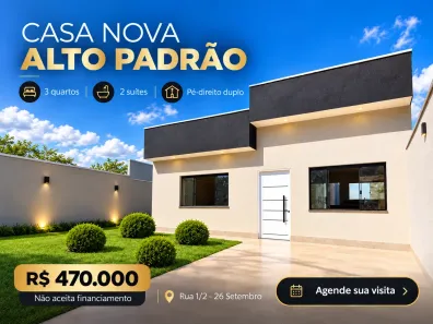 Casa de Condomínio com 3 Quartos à venda, 150m² no Setor Habitacional Vicente Pires, Brasília
