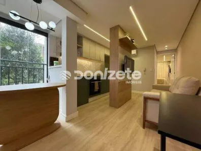 Apartamento com 1 Quarto à venda, 42m² no Vila Valparaíso, Santo André