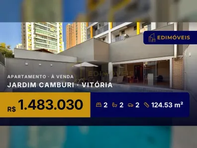 Apartamento com 2 Quartos à venda, 124m² no Jardim Camburi, Vitória