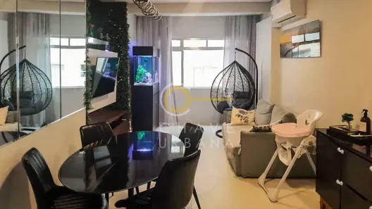 Apartamento com 3 Quartos à venda, 90m² no Gonzaga, Santos