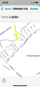 Lote/Terreno à venda, 2500m² no Ch Jaguari, Santa Isabel